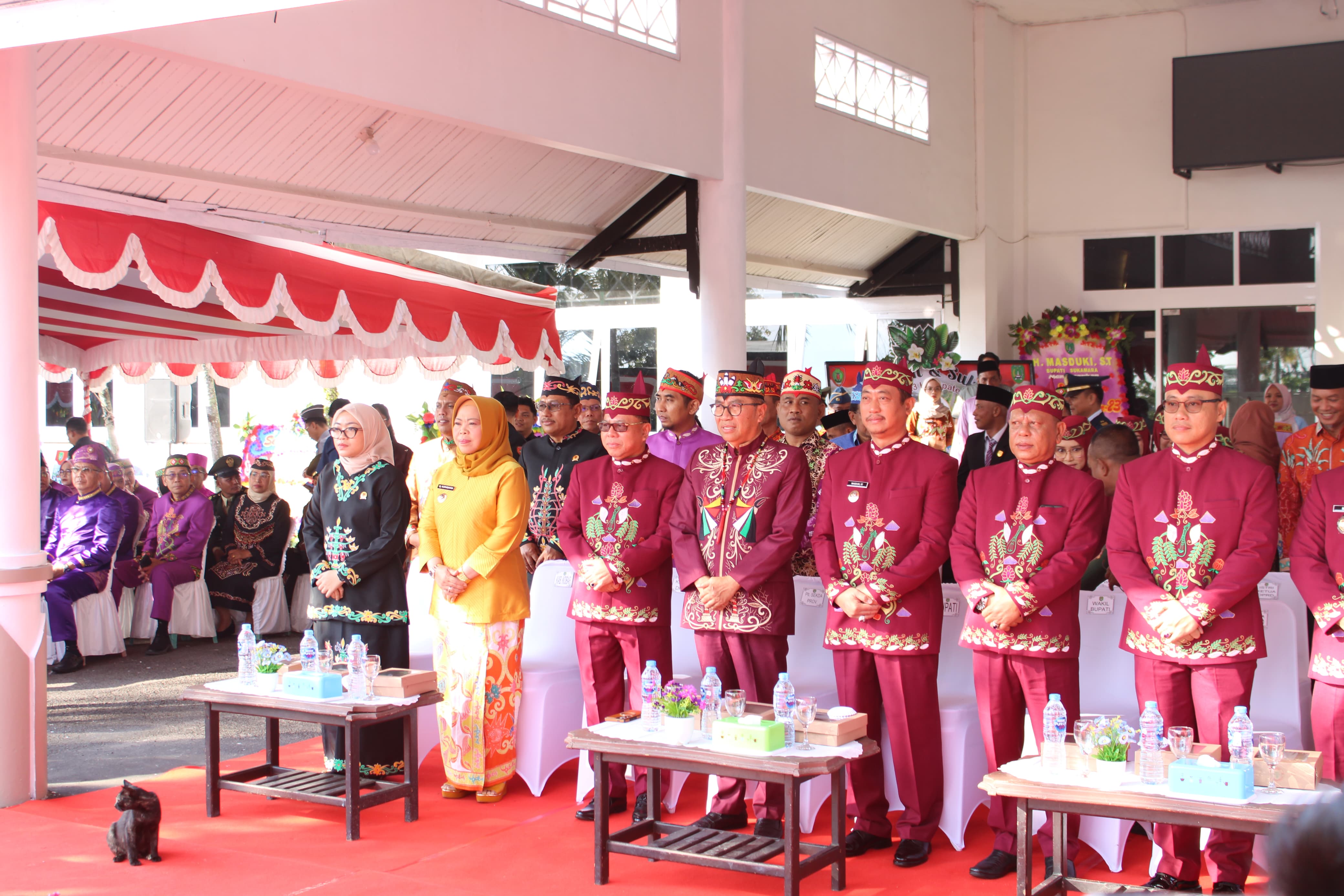 PA Sukamara Hadiri Upacara Peringatan Hari Jadi ke 23
