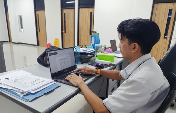 penginputan kepegawaian laptah pta